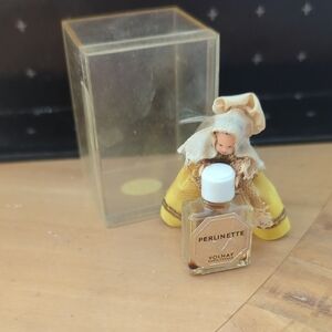 Vintage Rare Volnay Paris Perlinette Perfume with Doll Accessory